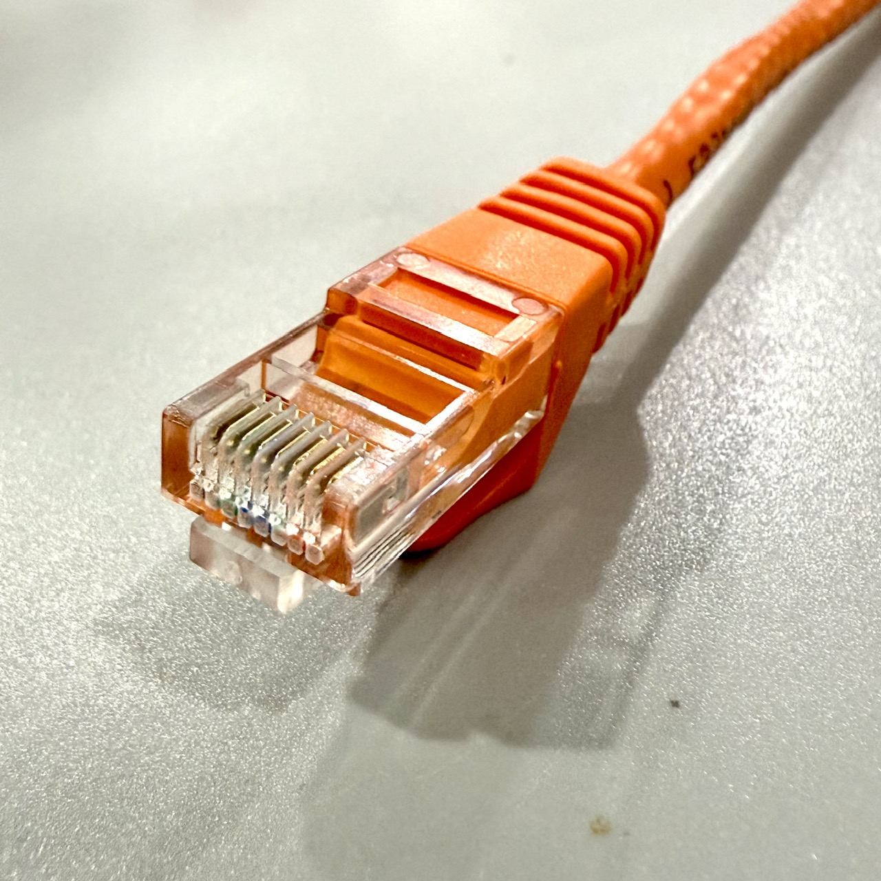 DÂY NHẢY PATCH CORD CAT6 UTP 0.2M lõi đồng 100% pass Fluke đầu đúc ACT-LAN-6002ORD 20CM