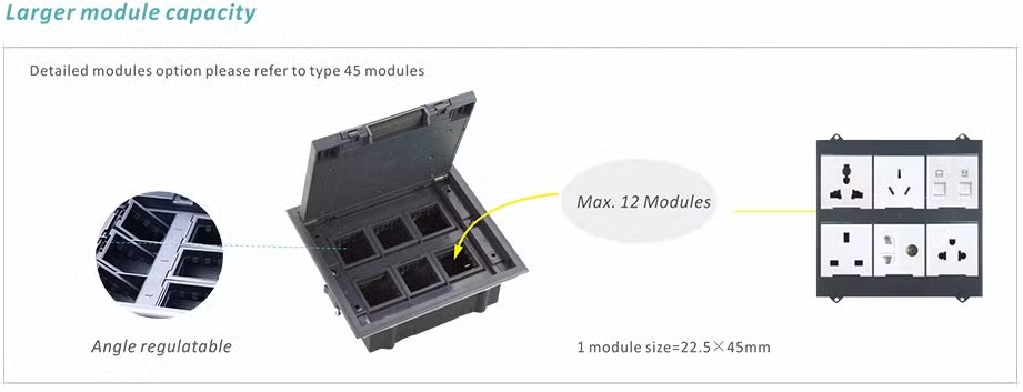 Hộp sàn 6 ngăn ACT-245P-12S
