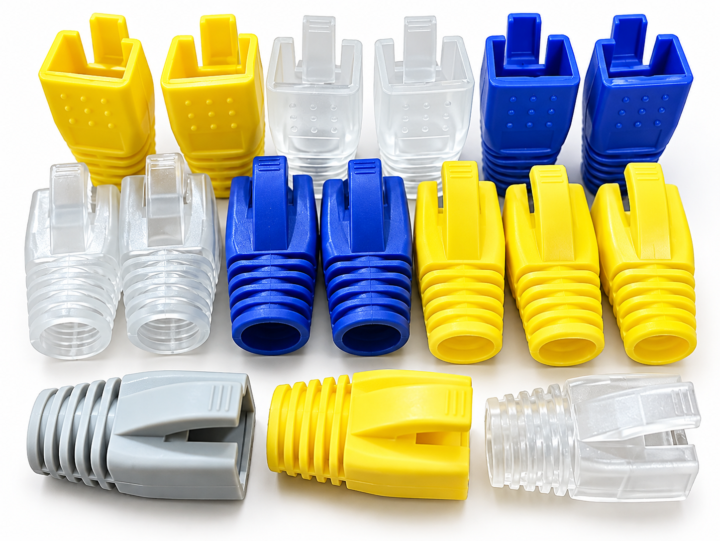 Đầu chụp mạng CAT6A-CAT7 Chuyên dùng cho cáp mạng Cat6A.Cat7.Cat8 ACT-BC678-P100