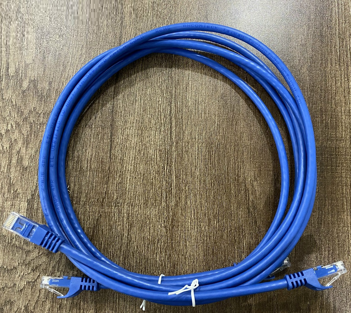 DÂY NHẢY PATCH CORD CAT6 UTP 2M lõi đồng 100% pass Fluke, đầu đúc  ACT-LAN-602BLD