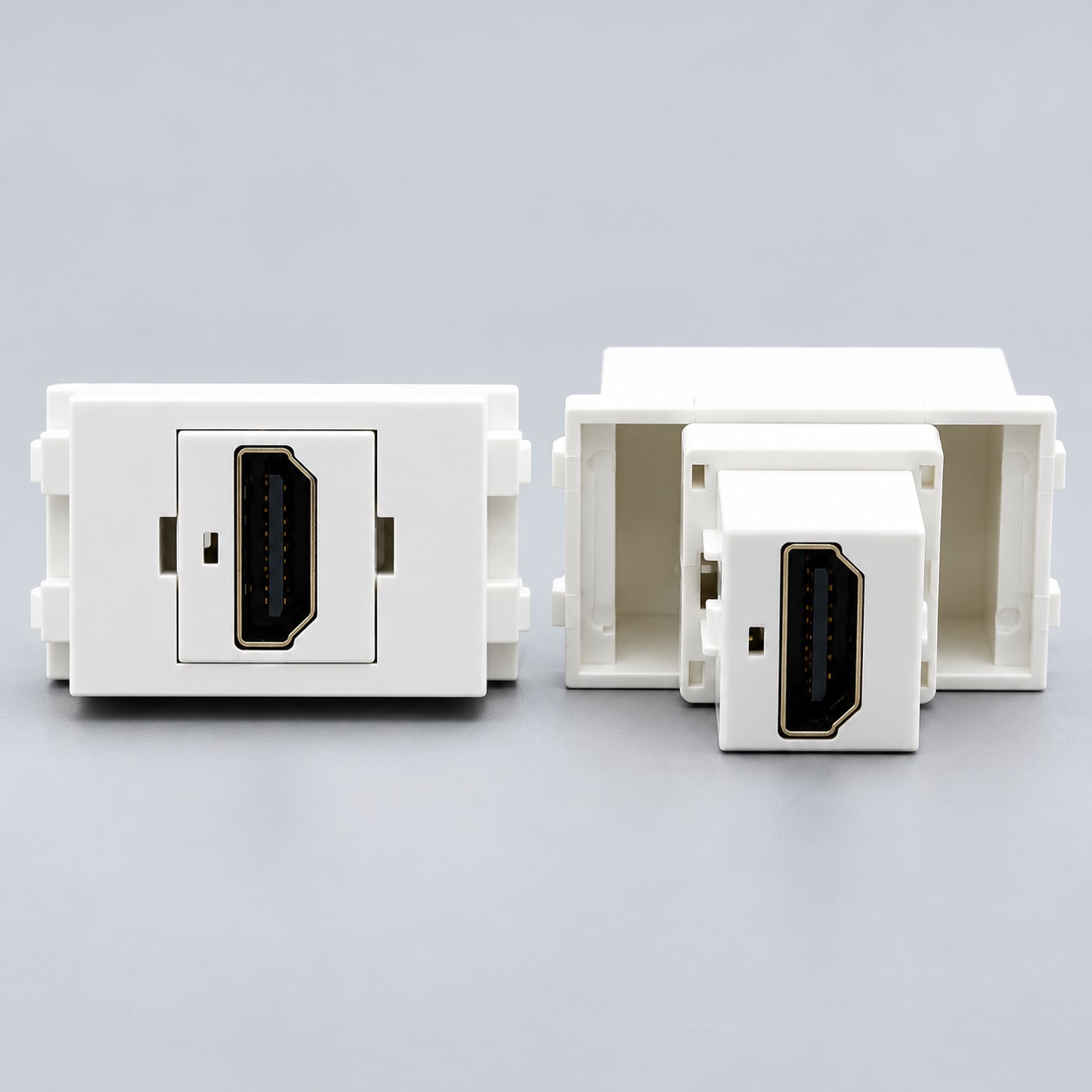 Nhân HDMI âm tường chuẩn wide Ancomteck, mã ACT-WH1080-T128