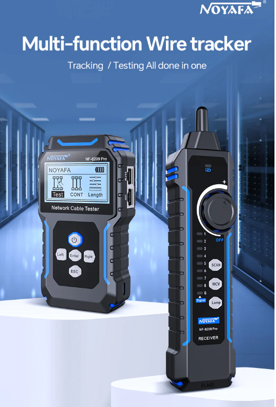 NF-8209PR - Máy dò và kiểm tra cáp mạng chuyên nghiệp