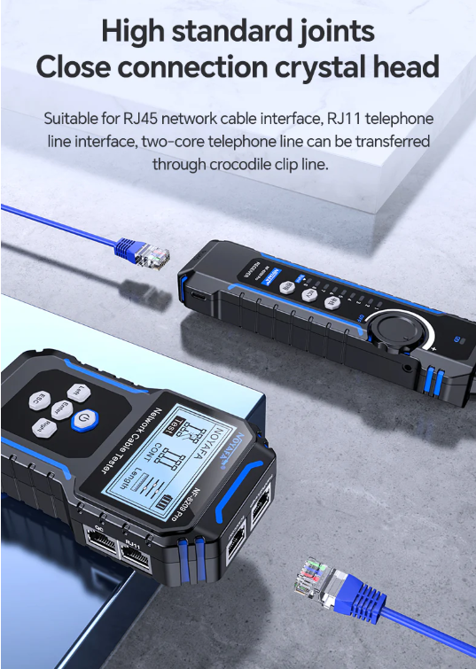 NF-8209PR - Máy dò và kiểm tra cáp mạng chuyên nghiệp