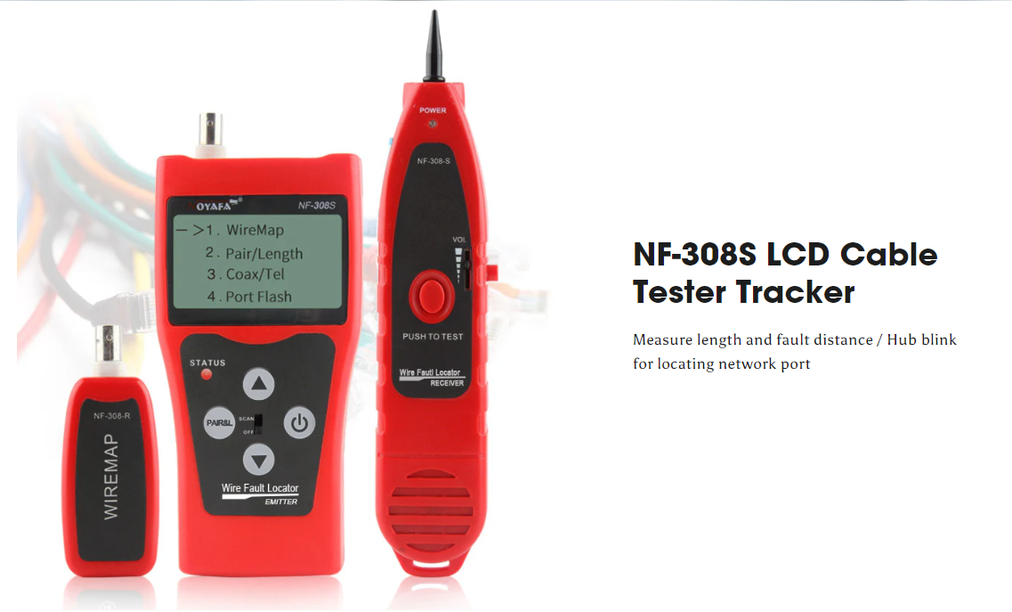 NF-308S - Máy test kiểm tra cáp mạng NOYAFA