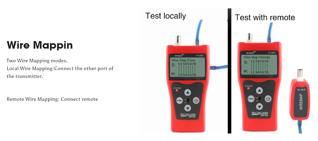 NF-308S - Máy test kiểm tra cáp mạng NOYAFA