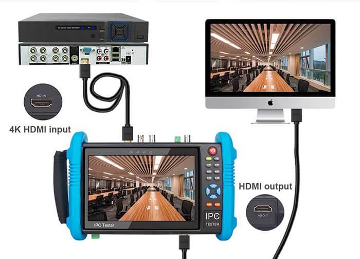 Máy kiểm tra camera IPC CCTV đa năng NOYAFA NF-716ADHS PRO