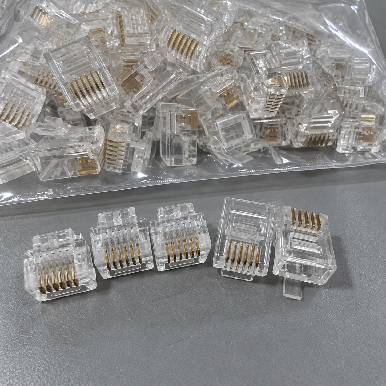 Hạt RJ12 ANCOMTECK 6P6C AC-US312-P100