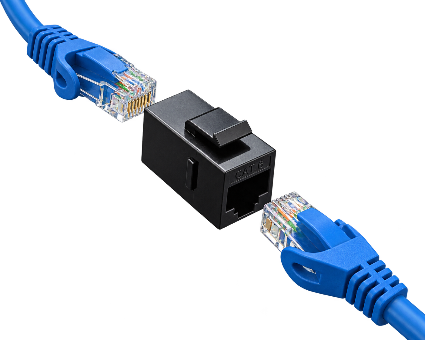 Nhân đấu nối RJ45-RJ45 CAT6 UTP hiệu Ancomteck, mã ACT-6U-88
