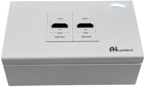 Bộ Outlet Wallplate 2 Port HDMI White