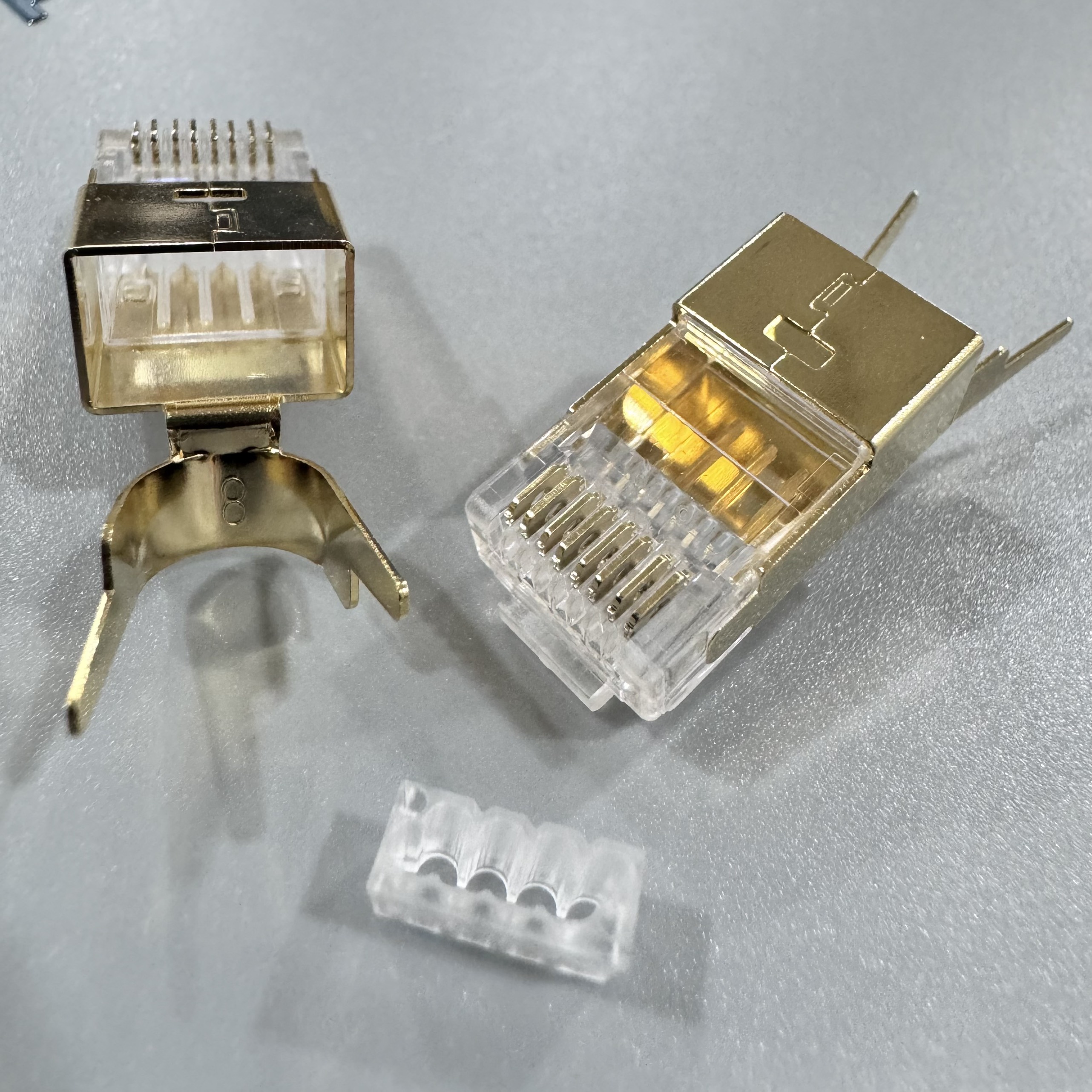 Cáp mạng chống nhiễu lõi lụa mềm Cat7/Cat8 SFTP 23AWG, cáp mạng Cat6a FTP-STP hãng ANCOMTECK