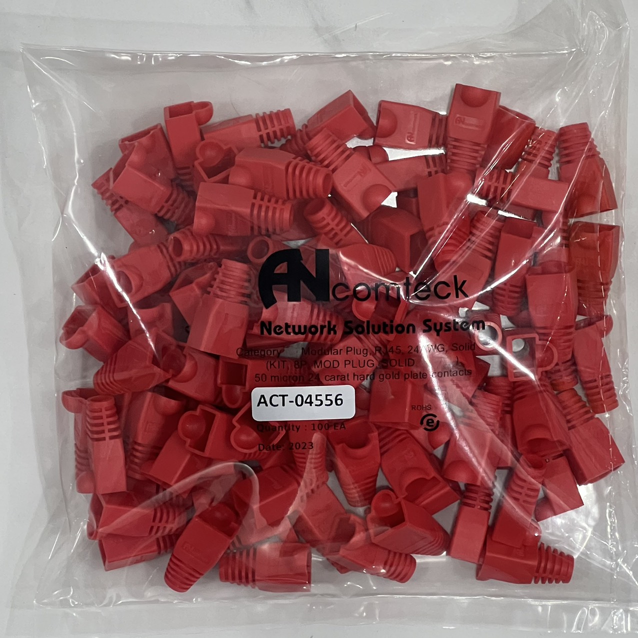 Chụp mạng RJ45 Red-ĐỎ