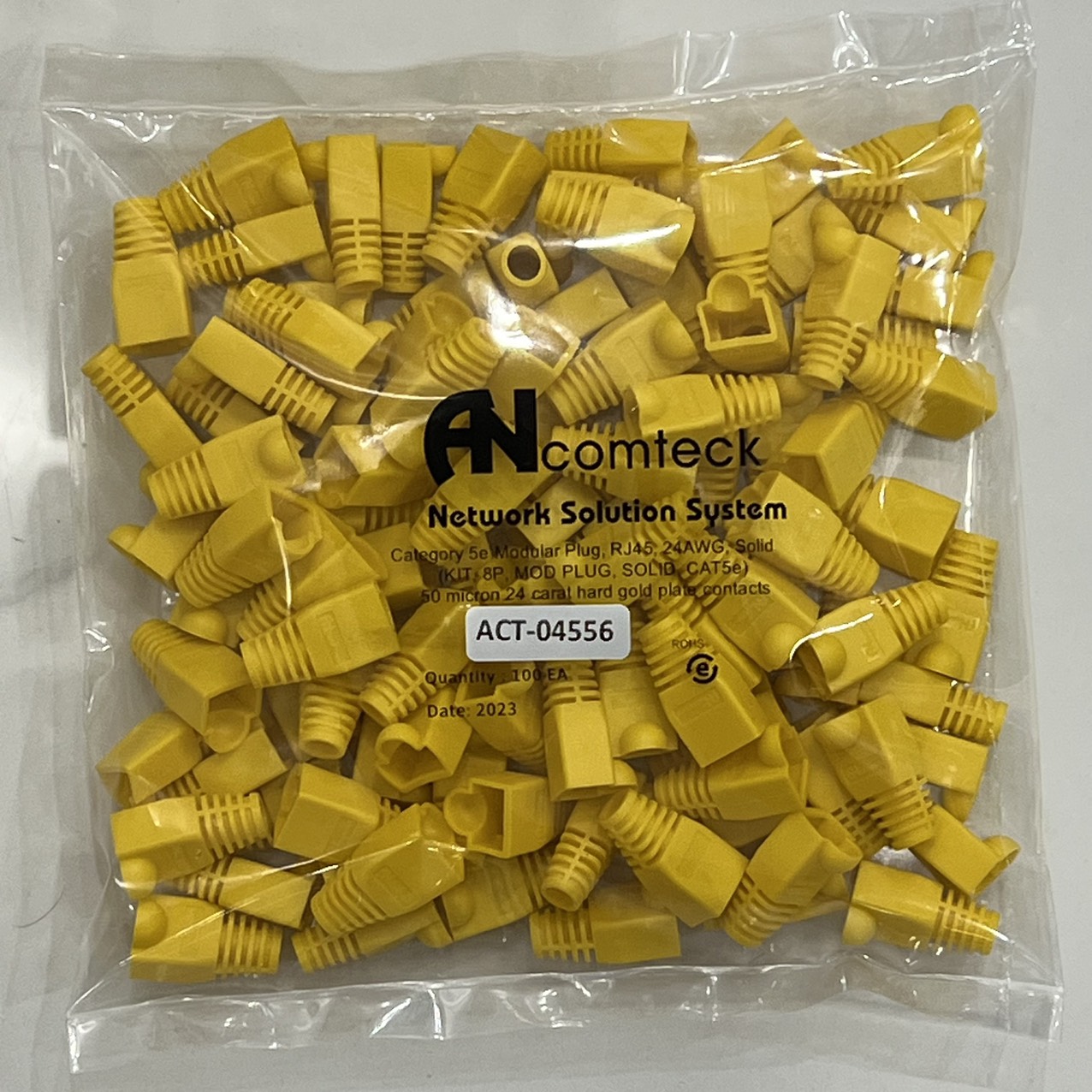 Chụp mạng RJ45 yellow - vàng