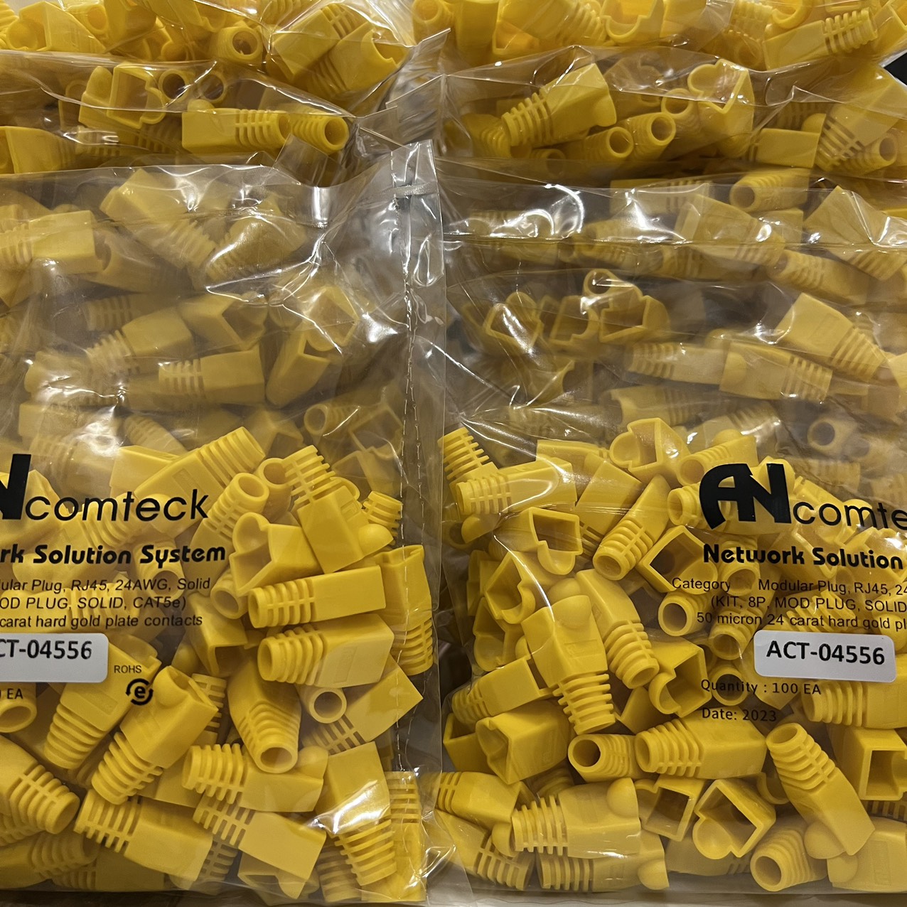 Chụp mạng RJ45 yellow - vàng