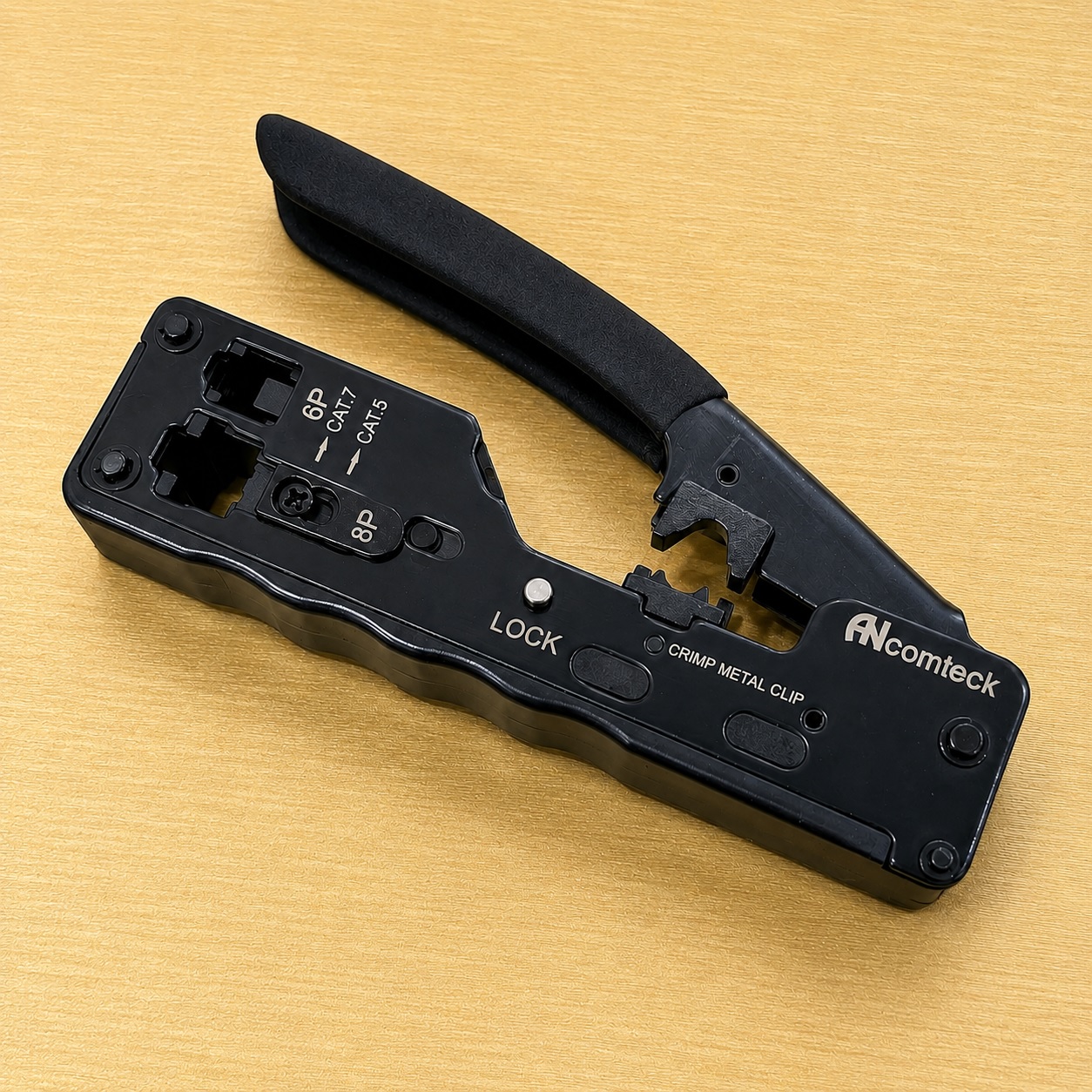 Kìm Bấm Mạng ACT-TK7088 bấm hạt CAT6A.CAT7.CAT8 ANCOMTECK