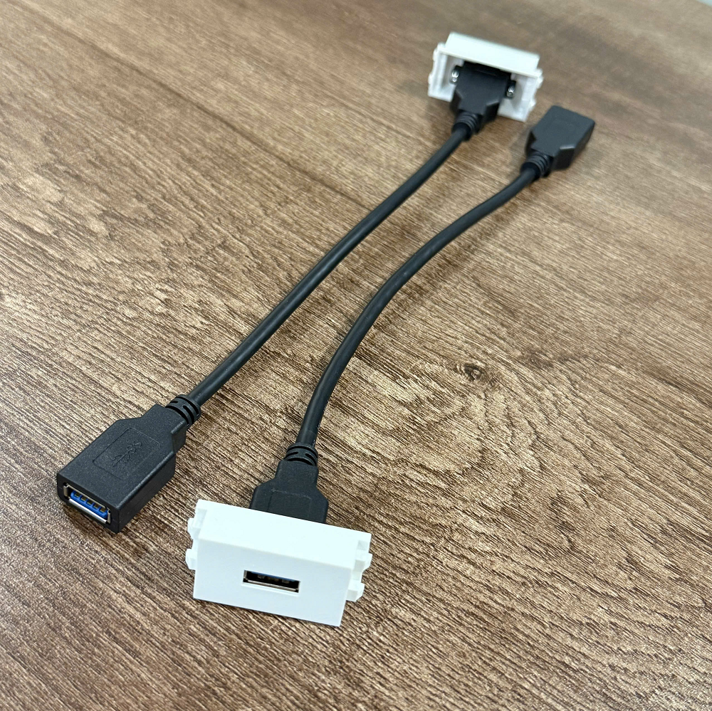 Ổ cắm USB 3.0 âm tường Ancomteck ACT-U1080-L20 5Gbps