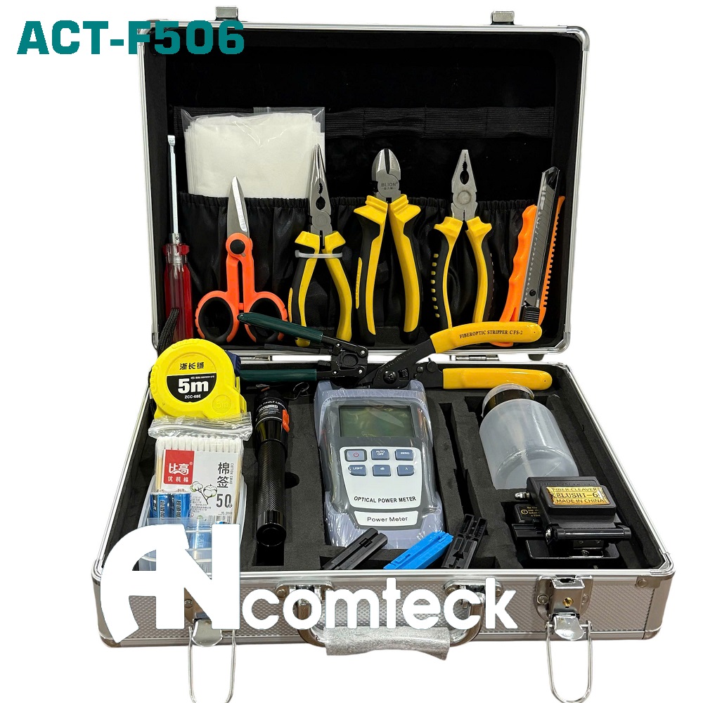 Bộ dụng cụ thi công cáp quang ACT- F506 ANCOMTECK