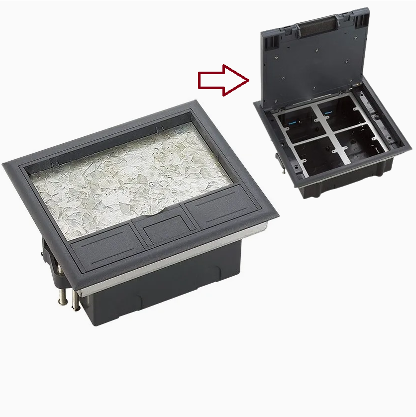 Hộp sàn 4 ngăn ACT-175P-8S