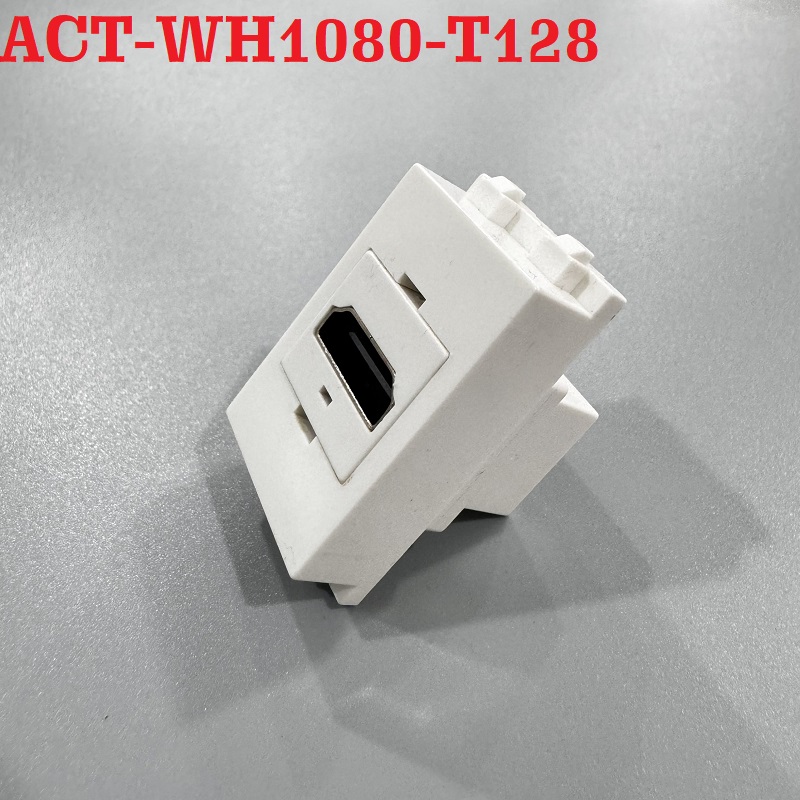 Nhân HDMI âm tường chuẩn wide Ancomteck, mã ACT-WH1080-T128