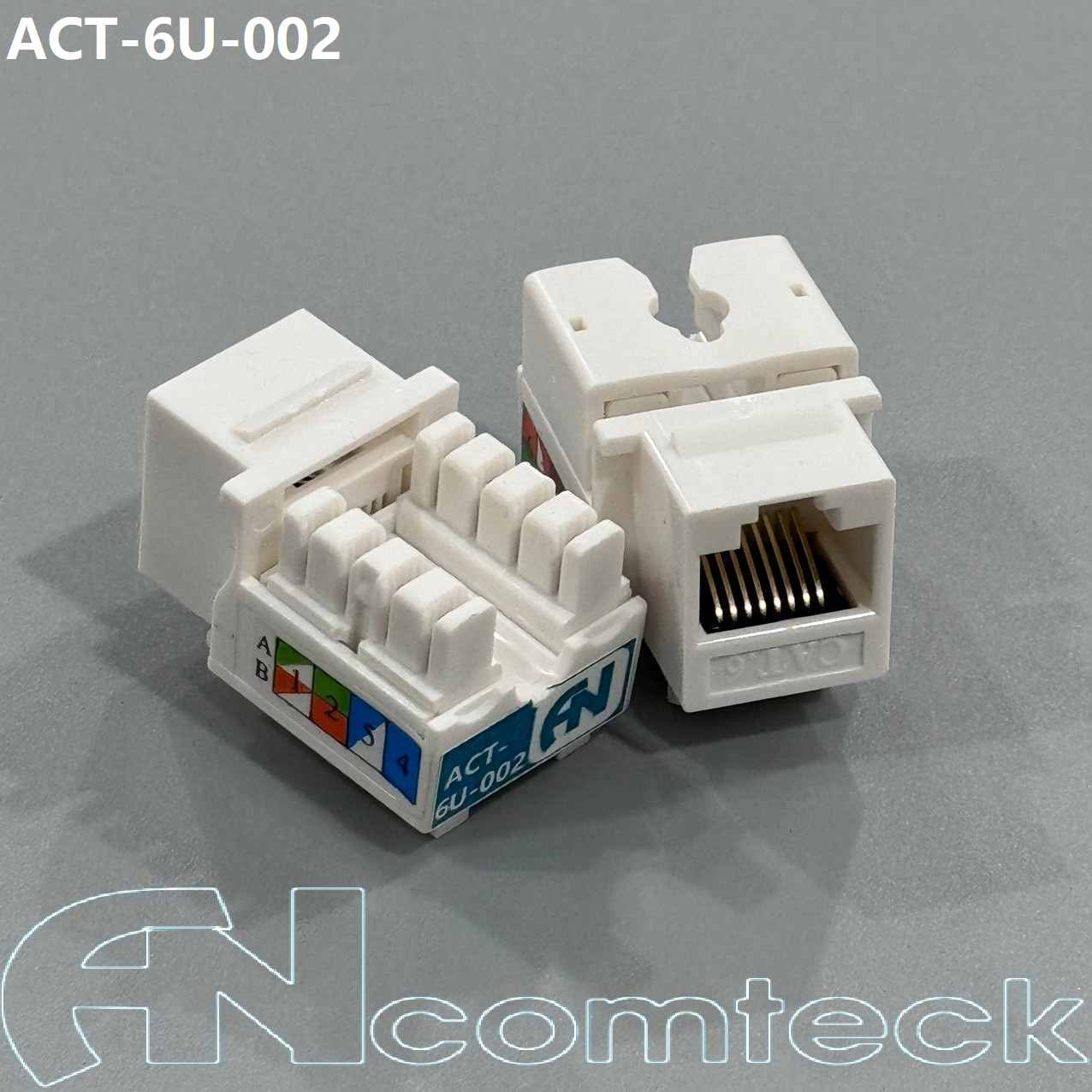 Nhân mạng RJ45 CAT6 , ACT-6U-002 ancomteck
